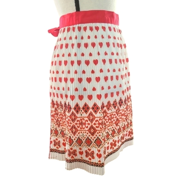 Vintage 50s M. Lownenstein & Sons EVER-PLEAT Durably Pleated 100% Cotton Apron - Picture 3 of 4